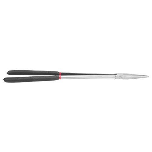 Spitzzange Lang 400mm, Extra Lange Spitzzange Spitzzange Gerade mit Griff Zange Lang Dünn Lange Dünne Zange, Werkzeugstahl Zangenwerkzeugen für Schmale Räume, Handwerk Reparaturwerkzeug von Ladieshow