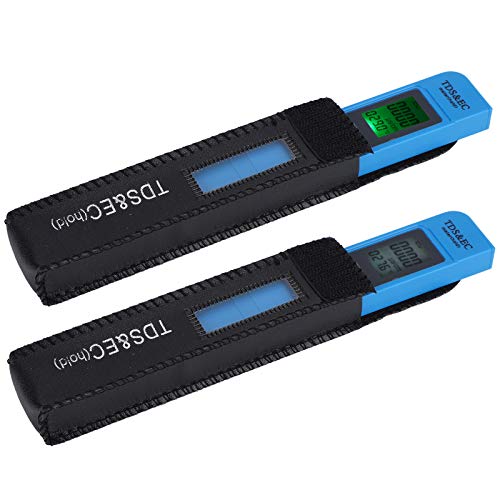 PH Messgerät Wasser, PH Wert Messgerät PH Tester Wasserqualität Tester Trinkwasser Digitales PH Messgerät Wasser EC-meter Elektrischer Leitfähigkeitstester, für Pool, Spa, Labor Schwimmbäder, Aquarien von Ladieshow