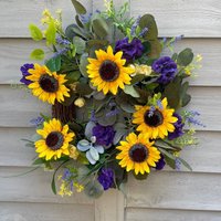 Weinrebe Kranz Frühling Tür Dekor von LadyTeaCreations