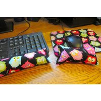 Eule Computer Handgelenk Rest Und Maus Pad, Tastatur Unterstützt von LadybugAwesomeFinds