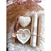 Geschenk Zum Muttertag| Muttertagsgeschenk| Geschenkset| Mothersday| Geschenkidee| Geschenk| Mama| Raysin| Kerze| Kerzenhalter von LaeaArt