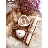 Geschenk Zum Muttertag| Muttertagsgeschenk| Geschenkset| Mothersday| Geschenkidee| Geschenk| Mama| Raysin| Kerze| Kerzenhalter von LaeaArt
