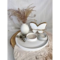 Raysin Deko Teller| Dekotablett| Dekoschale| Kerzenteller| Raysin| Deko| Dekoration| Homedeko| Geschenkeset| Geschenk von LaeaArt