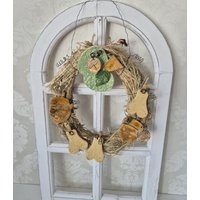 Kranz Dekokranz Türkranz Heukranz Naturkranz Trockenkranz Handarbeit Herbst Dekoration Garten Deko Handmade Landhaus Kranz Dekokranz Türkranz Heukranz Naturkranz Trockenkranz Handarbeit Herbst Dekoration Garten Deko Handmade Landhaus von LaedchenWundervoll