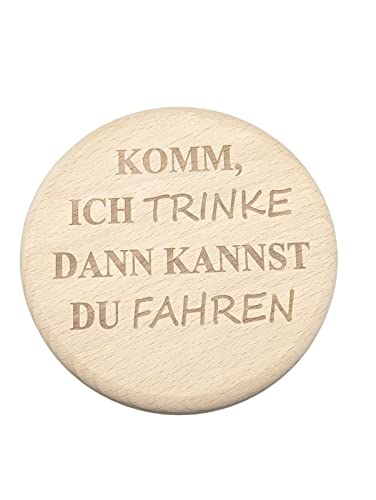 Lädla Juice Biergartendeckel ich trinke du fährst! von Lädla Juice