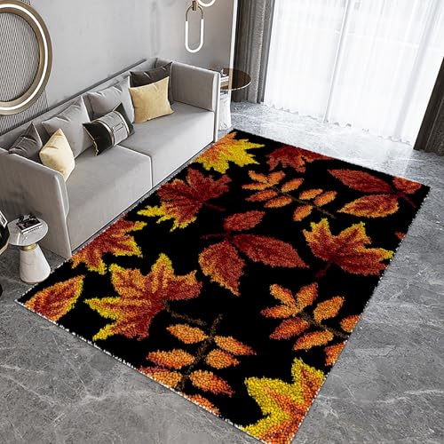 Knüpfteppich Zum Selber Knüpfen-Sets Groß, Latch Hook Rug, Vorgedrucktes Muster Leinwand Teppich Stickerei Handwerk Für Erwachsene Handarbeiten DIY Teppich Handarbeit Selbst Knüpfen Set 130 x 150 cm Knüpfteppich Zum Selber Knüpfen-Sets Groß, Latch Hook Rug, Vorgedrucktes Muster Leinwand Teppich Stickerei Handwerk Für Erwachsene Handarbeiten DIY Teppich Handarbeit Selbst Knüpfen Set 130 x 150 cm von Laegnfho