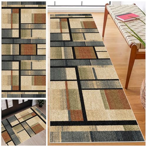 Laegnfho 40 x 60 cm Teppich Läufer Flur Küchenteppich Waschbar rutschfest Küchenläufer Modern Carpet Fussmatte Innen Teppichläufer Teppichläufer auf Maß Meterware Flurteppich für Küche FlurWohnraum Laegnfho 40 x 60 cm Teppich Läufer Flur Küchenteppich Waschbar rutschfest Küchenläufer Modern Carpet Fussmatte Innen Teppichläufer Teppichläufer auf Maß Meterware Flurteppich für Küche FlurWohnraum von Laegnfho