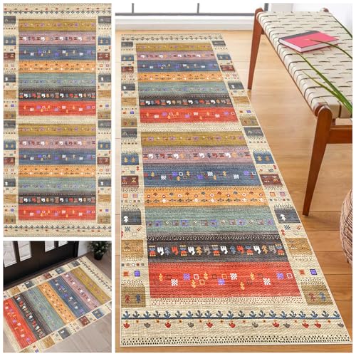 Laegnfho 50 x 240 cm Teppich Läufer Flur Küchenteppich Waschbar rutschfest Küchenläufer Modern Carpet Fussmatte Innen Teppichläufer Teppichläufer auf Maß Meterware Flurteppich für Küche FlurWohnraum Laegnfho 50 x 240 cm Teppich Läufer Flur Küchenteppich Waschbar rutschfest Küchenläufer Modern Carpet Fussmatte Innen Teppichläufer Teppichläufer auf Maß Meterware Flurteppich für Küche FlurWohnraum von Laegnfho