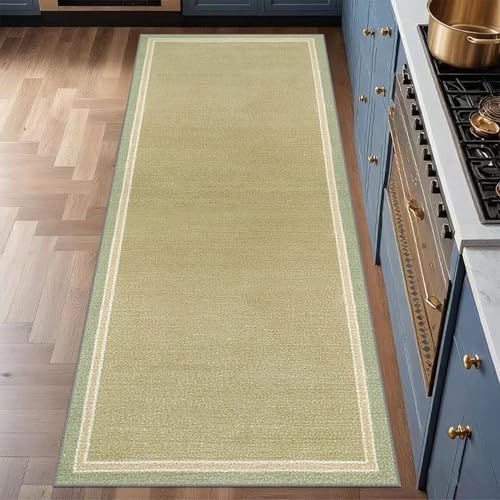 Teppich Läufer Flur rutschfest, Waschbar Kurzflor Küchenläufer, Langer Läufer Korridor Teppich 100 x 430 cm Läufer Teppich Eingangsbereich Innen für Flur, Schlafzimmer, Küche, Eingang Teppich Läufer Flur rutschfest, Waschbar Kurzflor Küchenläufer, Langer Läufer Korridor Teppich 100 x 430 cm Läufer Teppich Eingangsbereich Innen für Flur, Schlafzimmer, Küche, Eingang von Laegnfho