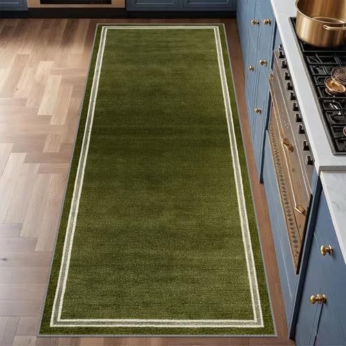 Teppich Läufer Flur rutschfest, Waschbar Kurzflor Küchenläufer, Langer Läufer Korridor Teppich 120 x 470 cm Läufer Teppich Eingangsbereich Innen für Flur, Schlafzimmer, Küche, Eingang Teppich Läufer Flur rutschfest, Waschbar Kurzflor Küchenläufer, Langer Läufer Korridor Teppich 120 x 470 cm Läufer Teppich Eingangsbereich Innen für Flur, Schlafzimmer, Küche, Eingang von Laegnfho