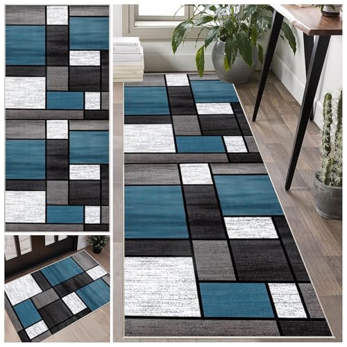 Teppich Läufer Flur rutschfest Langer Läufer Waschbar Kurzflor Küchenläufer, Korridor Teppich Läufer Teppich Eingangsbereich Innen 40 x 100 cm für Flur, Schlafzimmer, Küche, Eingang Teppich Läufer Flur rutschfest Langer Läufer Waschbar Kurzflor Küchenläufer, Korridor Teppich Läufer Teppich Eingangsbereich Innen 40 x 100 cm für Flur, Schlafzimmer, Küche, Eingang von Laegnfho
