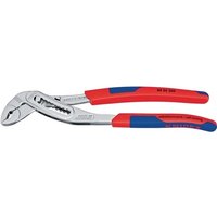 Wasserpumpenzange Allig. L.250mm gezahnt Spann-W.46mm KNIPEX Chrom von Knipex