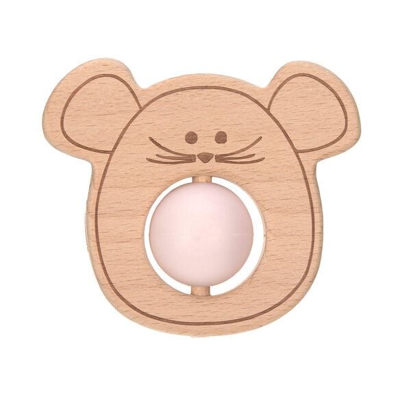 Lässig Baby Greifling, Beißhilfe mit Ball -Little Chums Hund,Katze oder Maus -tolles Geschenk Lässig Baby Greifling, Beißhilfe mit Ball -Little Chums Hund,Katze oder Maus -tolles Geschenk von Lässig
