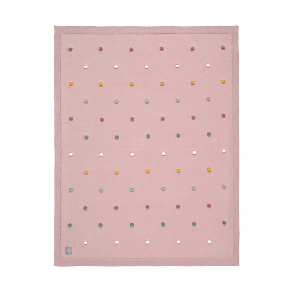 Lässig Babydecke Dots pink oder Dots Mint 100 % Bio-Baumwolle GOTS von Lässig