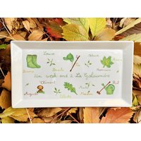 Personalisierte Kuchenform Aus Porzellan, Geschenk Für Ein Wochenende Auf Dem Land Personalisierte Kuchenform Aus Porzellan, Geschenk Für Ein Wochenende Auf Dem Land von LaetitiaSocirat