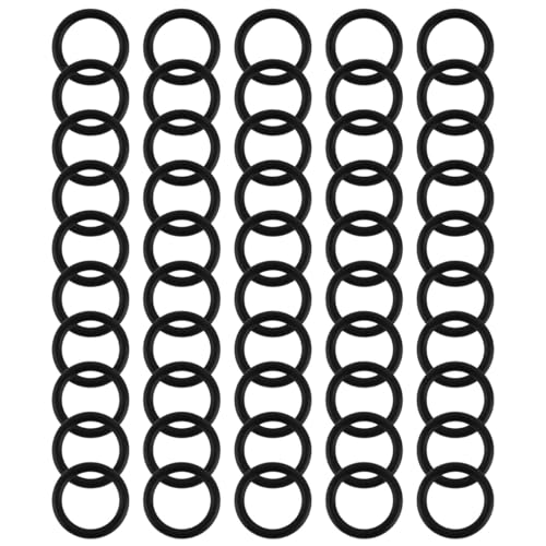 Lafeier 50 x Nitrilkautschuk O Ring schwarz 11mm 15 2 Unterlegscheiben Dichtungsbeutel Gummipads von Lafeier