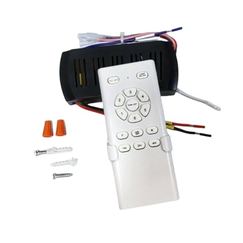 Lafeier Frequenzumwandlung Deckenventilator Fernbedienung Kit Licht Hochspannung 6-Gang Empfänger Controller von Lafeier