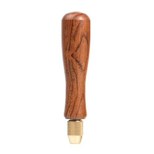 Lafeier Holzfeilengriff Holzgriffe mit Messing-Spannzange für kleine Feilen Zubehör DIY von Lafeier