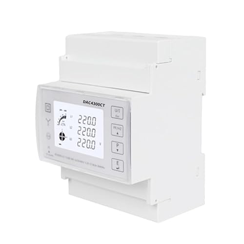 Lafeier Multifunktionaler LCD-DIN-Schienen-Energiezähler, Modbus RS485, 45-65 Hz, dreiphasig, vieradrig von Lafeier