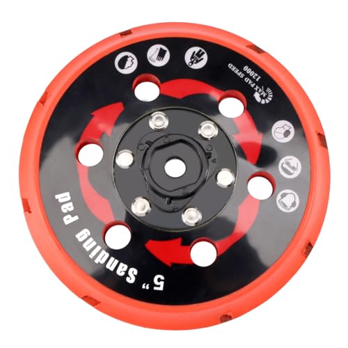 Lafeier Schleifpad Trägerplatte Rückenhalter für DAS-21E Teilpolierer Dual Action Da 12,7 cm von Lafeier