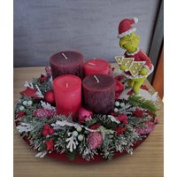 Schöner Adventskranz Handarbeit Jeder Kranz Ein Unikat Gr.ca 33cm Schöner Adventskranz Handarbeit Jeder Kranz Ein Unikat Gr.ca 33cm von LafleurLuna