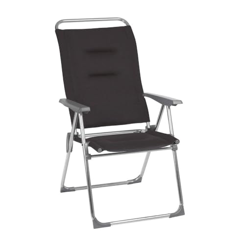 Lafuma Kompakter Klappstuhl für unterwegs, Alu Cham, Air Comfort, Anthrazit, LFM2848-6589 von Lafuma Mobilier