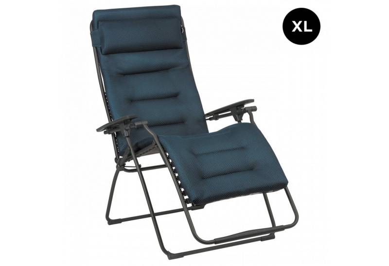 Lafuma Gartenlounge-Sessel Lafuma Futura XL BeComfort® Relaxliege Sonnenliege Gartenliege Bleu von Lafuma