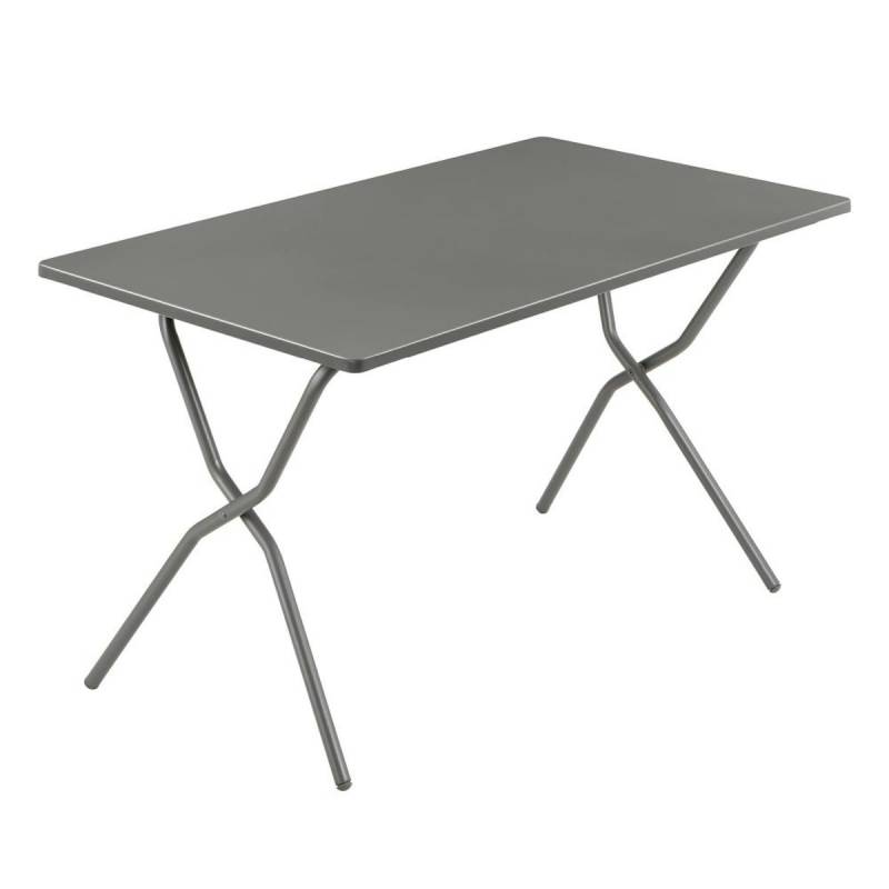 Lafuma Klapptisch BALCONY II 120 x 70 cm, Stahl Titane von Lafuma