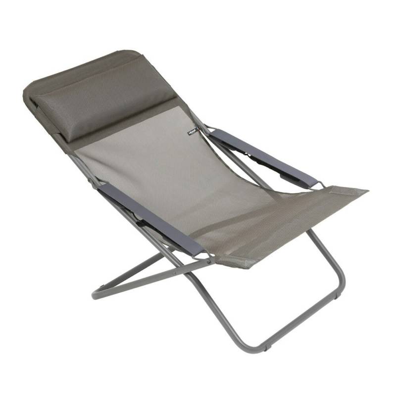 Lafuma Liegestuhl TRANSABED, Stahl Titane / Batyline Graphite - Auslaufartikel von Lafuma