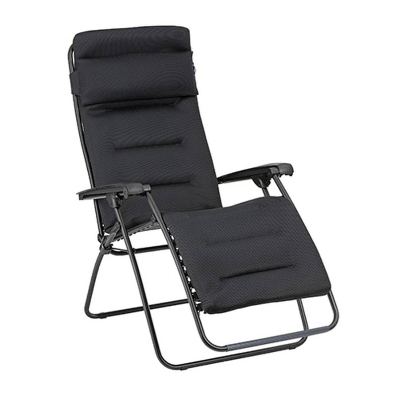 Lafuma RSX Clip Relaxsessel Air Comfort Zero Gravity Farbe: ACIER TUBE NOIR LFM2058-6135 von Lafuma