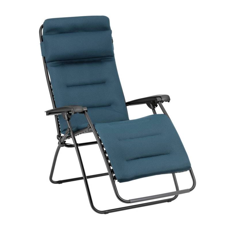 Lafuma RSX Clip Relaxsessel Air Comfort Zero Gravity Farbe: CORAL BLUE TUBE NOIR LFM2058-6893 von Lafuma