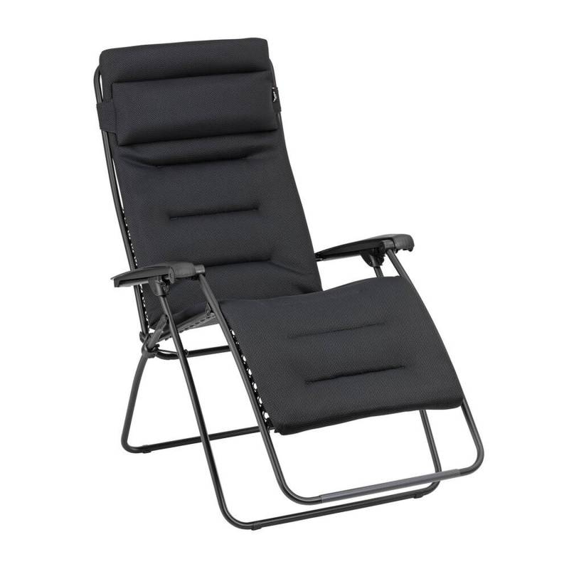 Lafuma RSX XL Clip Relaxsessel Air Comfort Zero Gravity Farbe: ACIER TUBE NOIR LFM2059-6135 von Lafuma