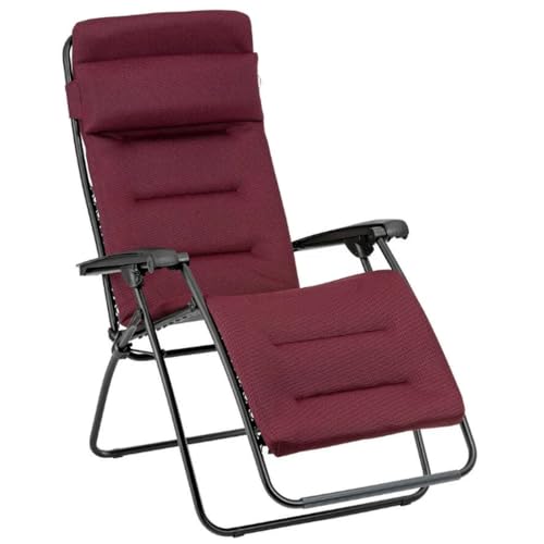 Lafuma Rsx Clip Aircomfort® Gepolsterter Relax Sessel Schwerelosigkeit, Bordeauxrot von Lafuma