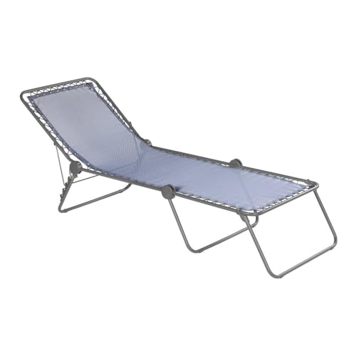 Lafuma Mobilier Siesta L Sonnenliege, Batyline, Ocean II, 201x70x35.5 cm von Lafuma Mobilier