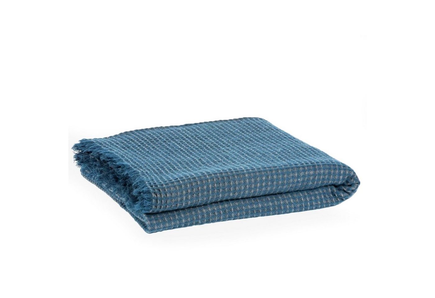 Wohndecke Lafuma Decke SELENE PLAID XXL blau 150x200 kuschelig, Lafuma von Lafuma