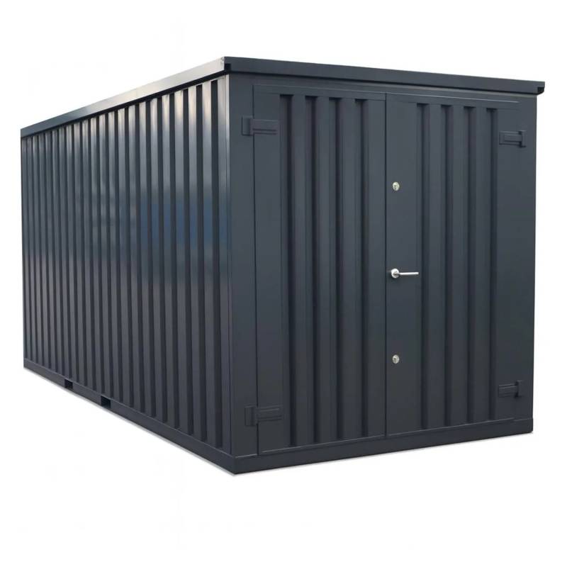 LagercontainerXXL 3m Lagercontainer mit Doppeltür & Doppelverriegelung RAL7021 Schwarzgrau 2,95x2,14x2,09 LagercontainerXXL 3m Lagercontainer mit Doppeltür & Doppelverriegelung RAL7021 Schwarzgrau 2,95x2,14x2,09 von LagercontainerXXL
