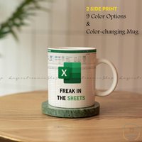 Excel Spreadsheet Tasse Keramik 11Oz 15Oz - Freak in The Sheets Große Büro & Mitarbeiter Geschenk Excel Spreadsheet Tasse Keramik 11Oz 15Oz - Freak in The Sheets Große Büro & Mitarbeiter Geschenk von LagerstroemiaShop
