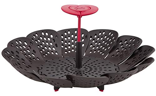 Lagostina 012196000012 Ingenio Smart Dampfkorb, Kunststoff, rot von Lagostina
