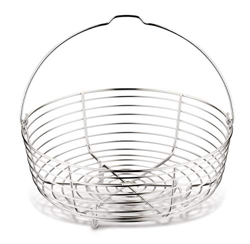 Lagostina Drahtkorb, Zubehör für Schnellkochtopf Inhalt 5/6 Liter, Edelstahl, Durchmesser 19 cm Lagostina Drahtkorb, Zubehör für Schnellkochtopf Inhalt 5/6 Liter, Edelstahl, Durchmesser 19 cm von Lagostina