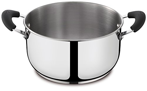 Lagostina Gioiosa Deep Casserole mit 2 Griffen, Edelstahl, Durchmesser 22 cm, 4,0 Liter von Lagostina