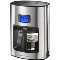 12 tassen 1000 w programmierbare filterkaffeemaschine Lagrange 529001 von Lagrange