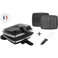 Lagrange - Waffelgemüse 2 platten 1000w schwarz 039426 von Lagrange