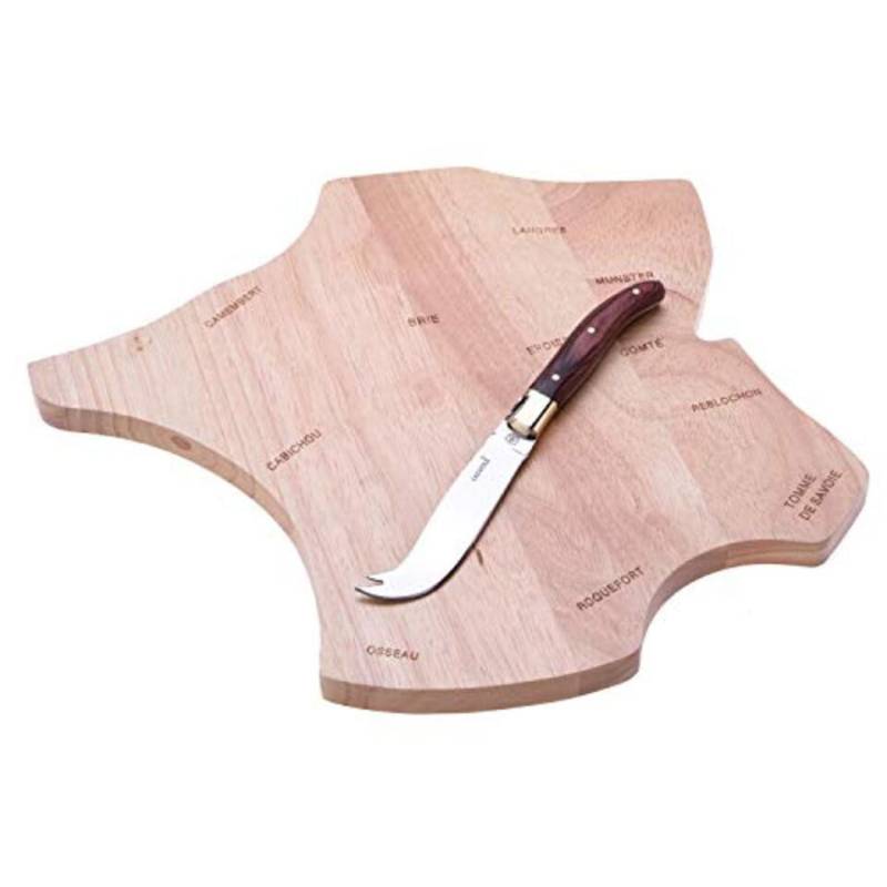 Laguiole Frankreich Schneidebrett Laguiole - Käsebrett "France" inkl. Käsemesser von Laguiole Frankreich
