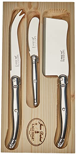 Laguiole Jean Dubost 97616 Käse-Set, 3 Stück, Edelstahl von Jean Dubost