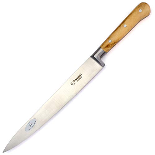 Laguiole en Aubrac Filetiermesser Küchenmesser - Klinge 20 cm - Griff Buchsbaum Holz - Geschmiedete Qualität von Laguiole en Aubrac