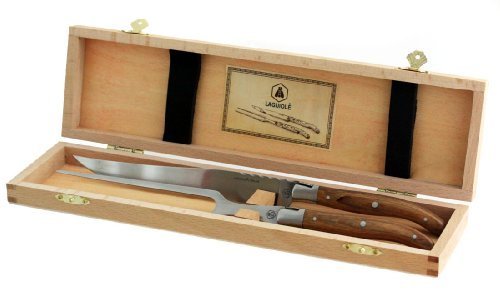 Laguiole Tranchierbesteck Set in Holzbox von LAGUIOLE