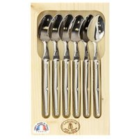 Schachtel mit 6 teelöffeln - Jean Dubost - 97/13654 von Laguiole