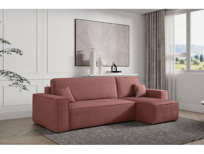 DB-Möbel Ecksofa mit Schlaffunktion \ LAGUNA\ Bester Preis vom Hersteller, Seite ist universal (links oder rechts), poso 29 von Laguna