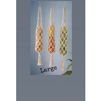 Handgemachte Makramee Obst Und Gemüse Tasche Aufbewahrung Für Die Küche von LahaCorner