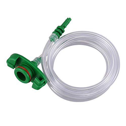 Lahdrhab Lahdrhab (R) 30CC 50CC Kunststoff Transparenter Luftschlauch Klebstoff Spritzenadapter von Lahdrhab